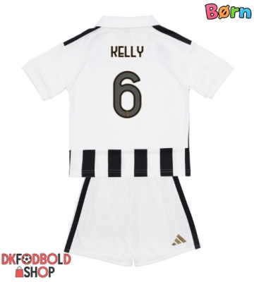 Juventus Lloyd Kelly #6 Hjemmebanesæt Børn 2026-27 Kort ærmer (+ korte bukser)